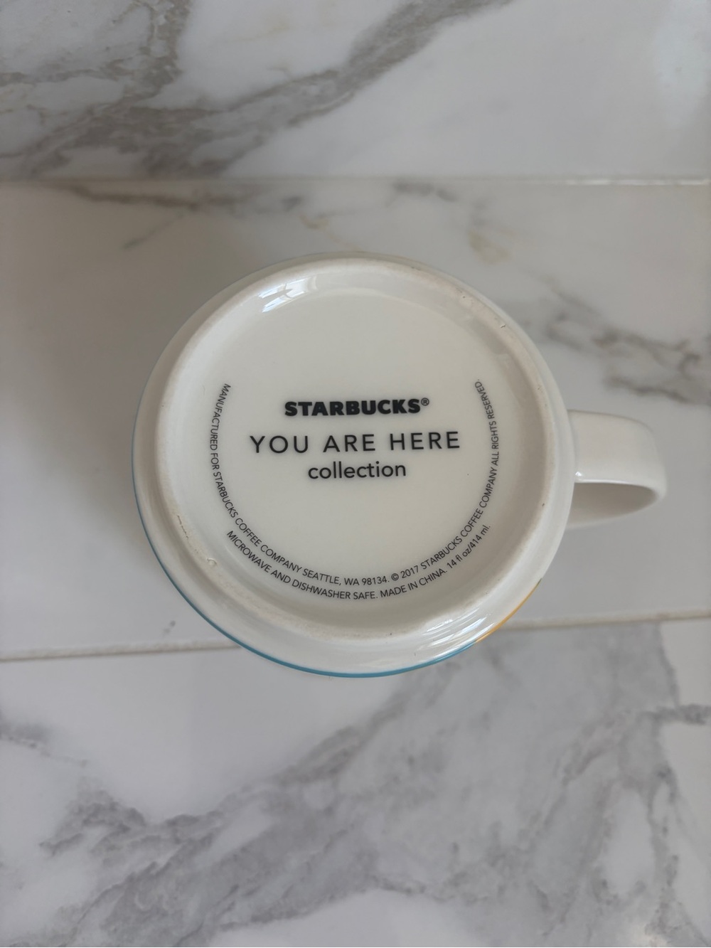 Starbucks Sanya China You Are Here Mug - Picture 5 of 5